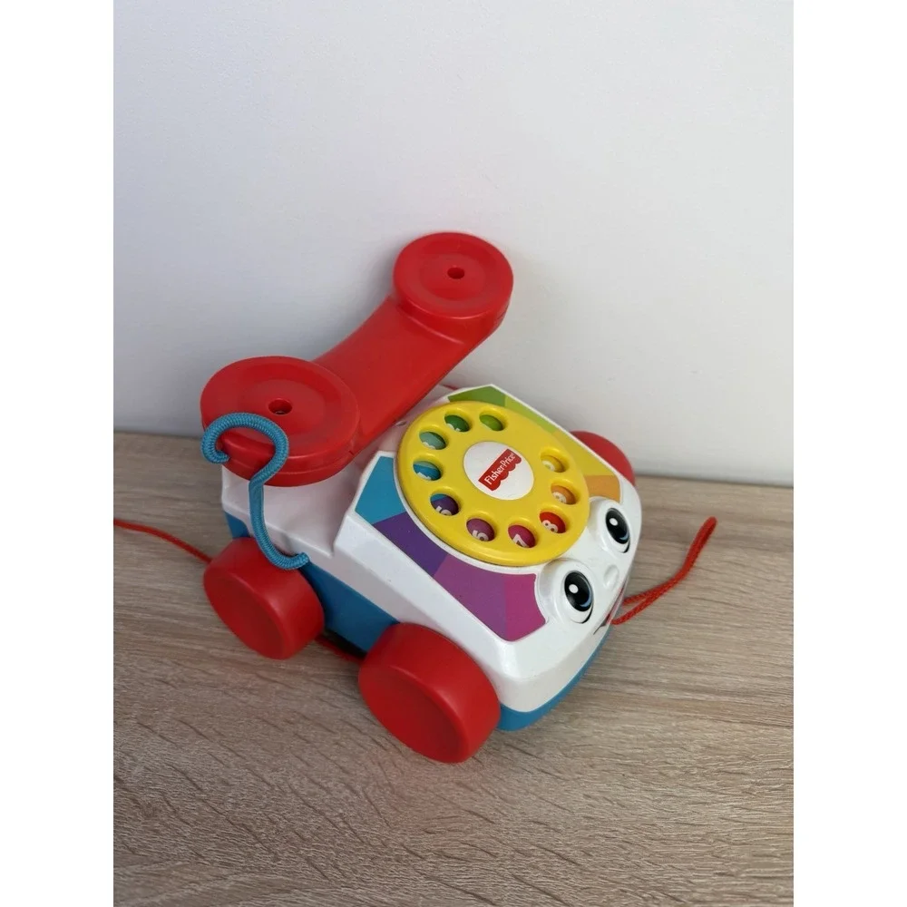 Fisher Price Chatter Phone Telephone Pull Toy by Mattel 2015